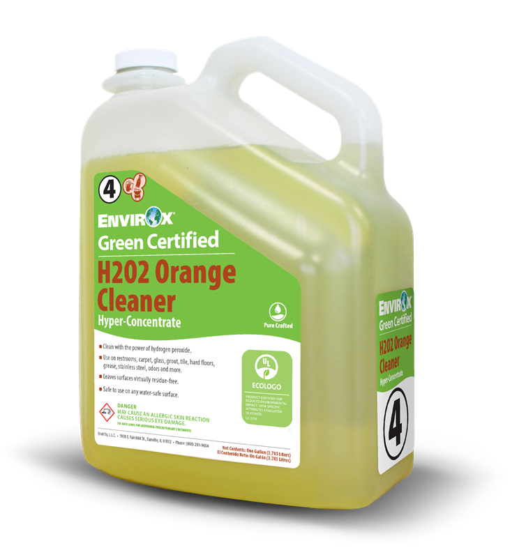 H2o2 Orange Cleaner Hyper Concentrate Envirox 6497